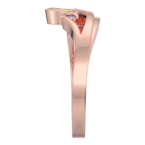 Swirling Promise Ring