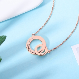 circle necklace