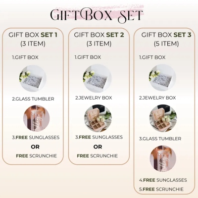 Custom Name Maid of Honor Invitation Tumbler/Sunglasses/Scrunchie Gift Box Set, Bachelorette Party Favors, Wedding Gifts for Bridesmaids/Friends/Her