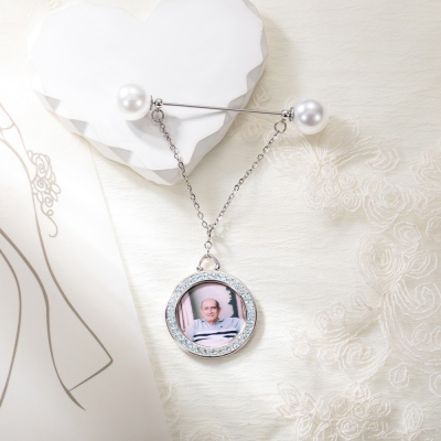 Personalized Bridal Bouquet Locket