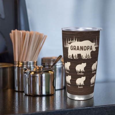 Custom Kids Names Tumbler