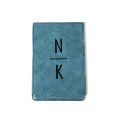Personalized Leather Golf Scorecard Holder with Multicolor, Custom Name Golf Yardage Book Cover, Golf Accessories, Gift for Golfer/Dad/Groomsmen