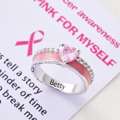 breast cancer ring