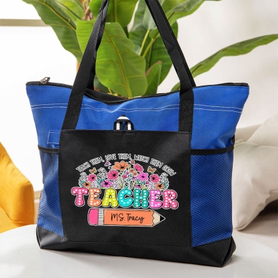 teacher tote bag