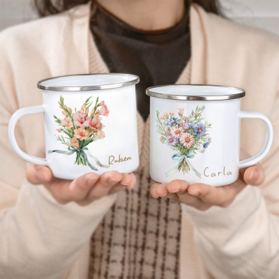 Birth Flower Mug