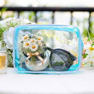 Cosmetic Bag with Zipper