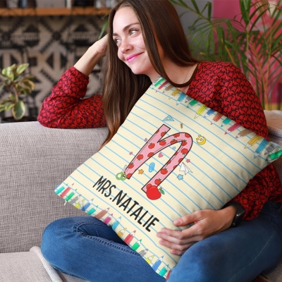 Pillow with name