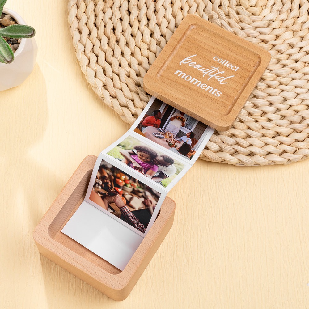 Álbum de fotos removível personalizado