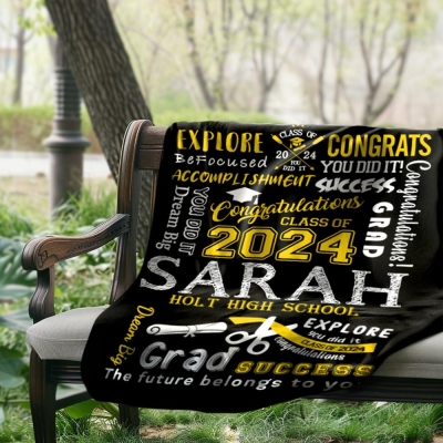 graduation blanket