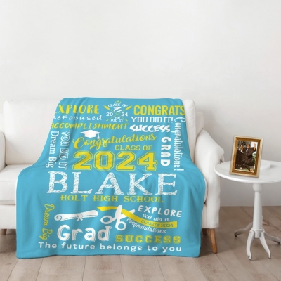 2024 Graduation Blanket
