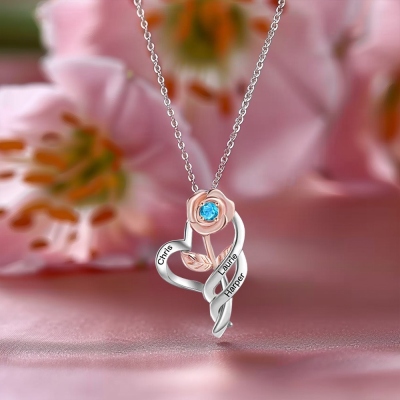 birthstone necklace