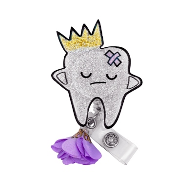 Personalized Dental Tooth Badge Reel