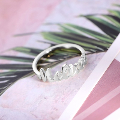 single name ring
