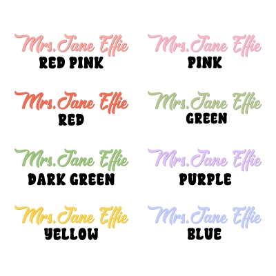 name color