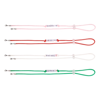 Personalized Colorful Children Mask Adjustable Lanyard
