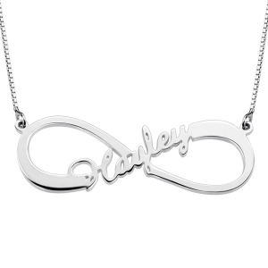 Personalized Single Infinity Name Necklace