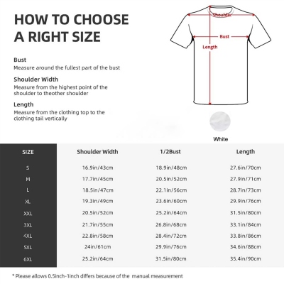 T-shirt size