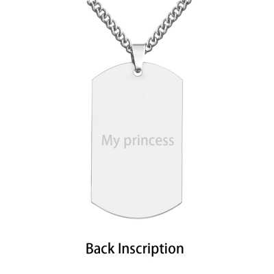 Gepersonaliseerde 1-4 foto's Dog Tag ketting