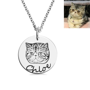 photo necklace
