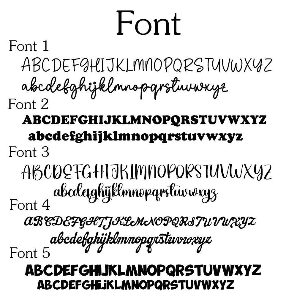 lettertype