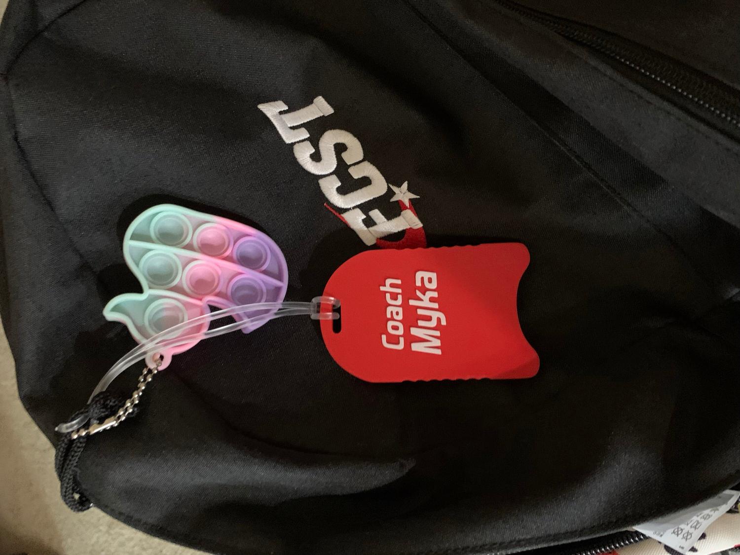 Swimming Personalized Kickboard Custom Bag Tag • Swimmer Swim Bag Tag 3D Printed Kick Board! Team Coach Gift Stocking Stuffer! State Meet!