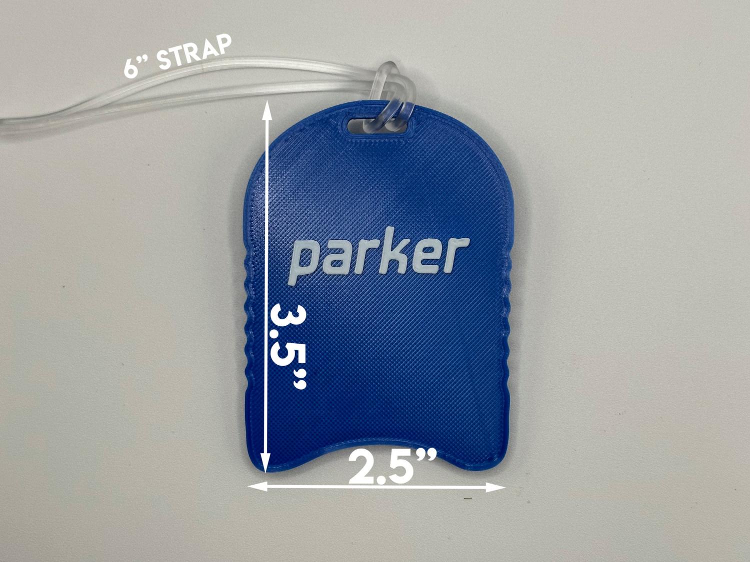 Swimming Personalized Kickboard Custom Bag Tag • Swimmer Swim Bag Tag 3D Printed Kick Board! Team Coach Gift Stocking Stuffer! State Meet!