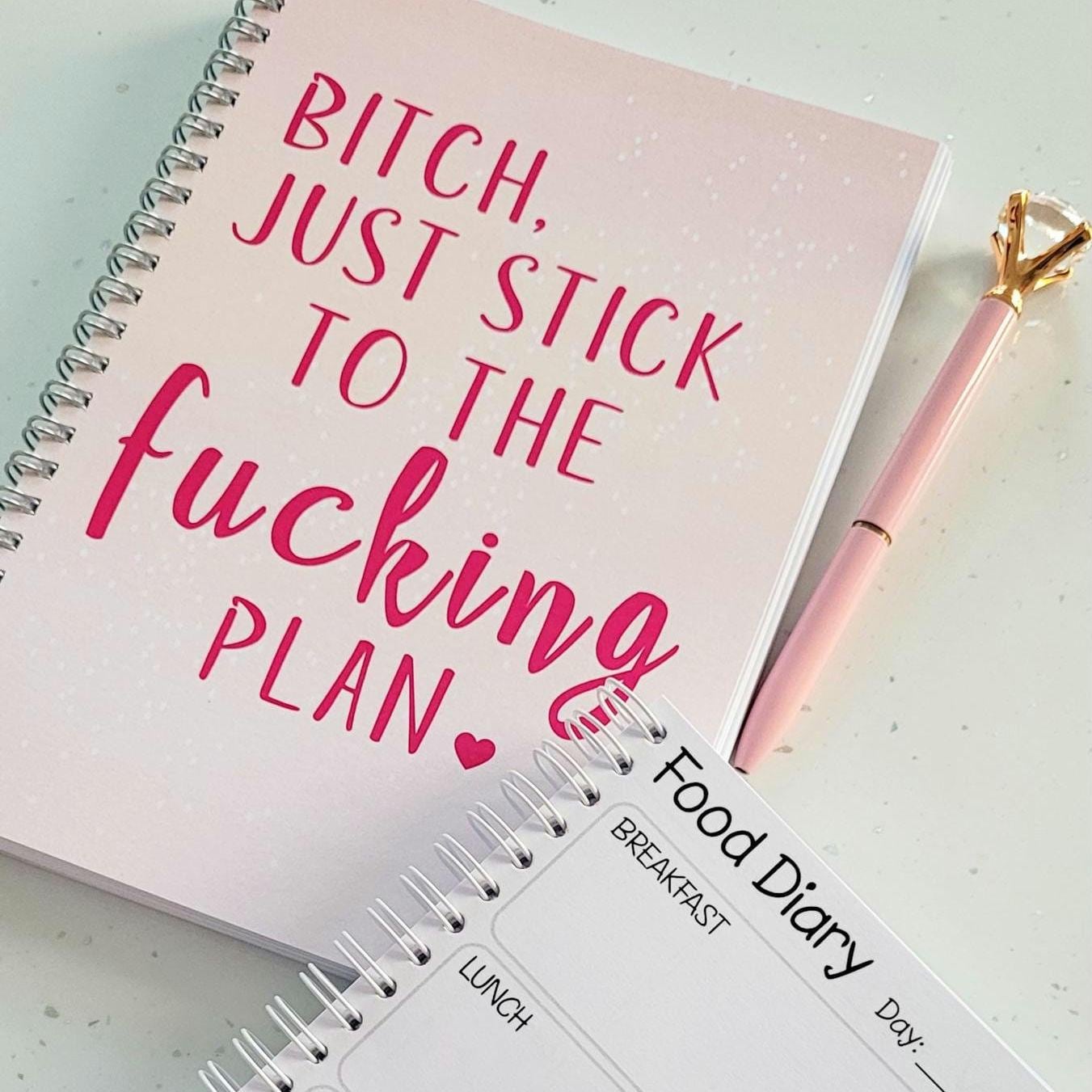 Food Diary, Weight loss Journal, Food Planner, Food Tracker, Daily Food Journal, Weight Tracker, Weightloss, Calorie Counting, Daily Planner
