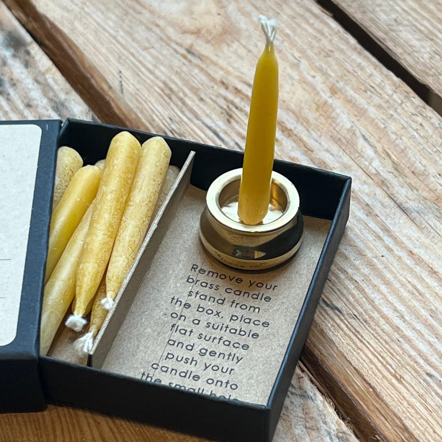 Mini Mindful Moments ® Candle Set - Beeswax Candle Gift Set