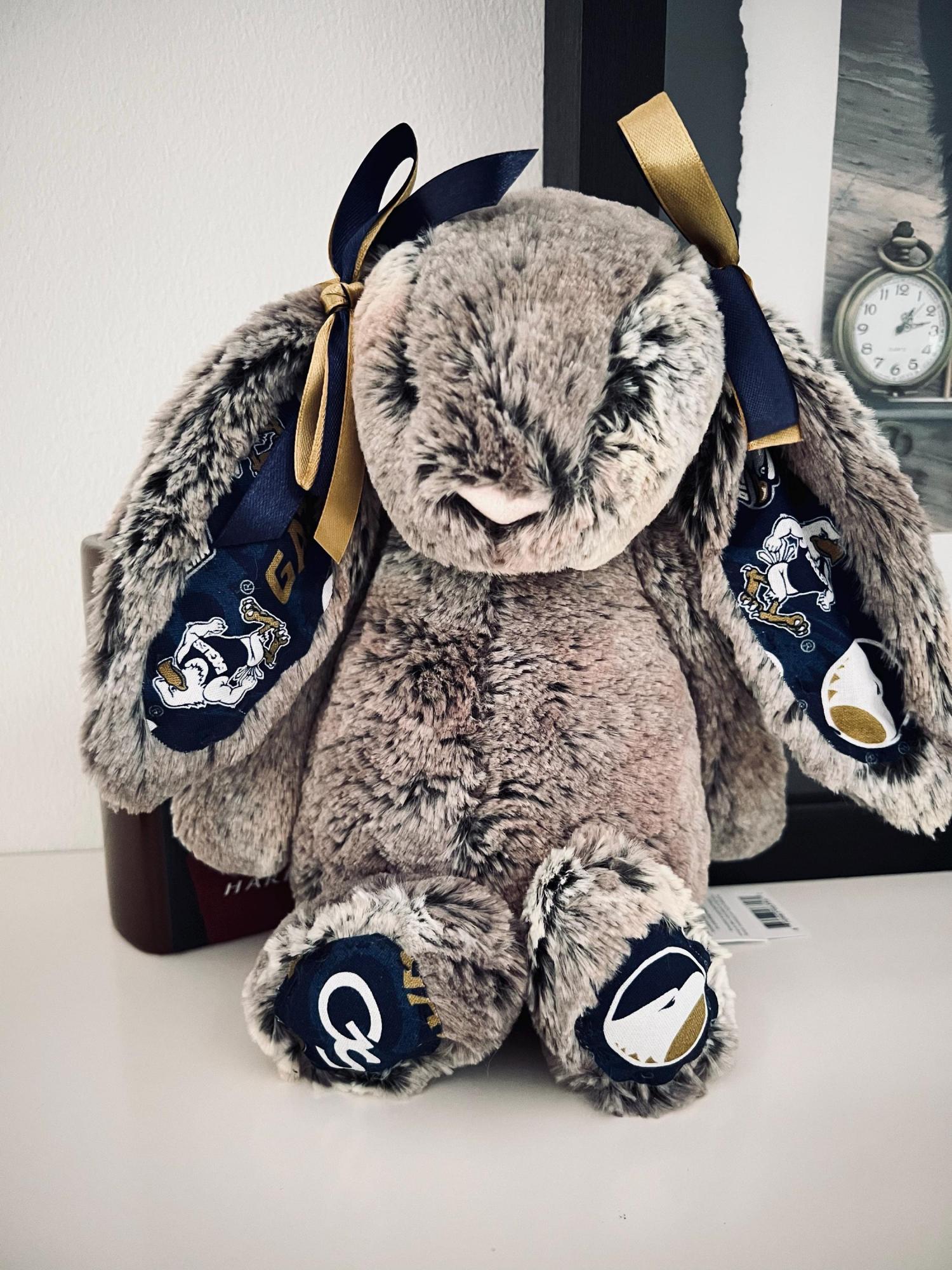 Custom Collegiate Jellycats: College Acceptance, Graduation, Alumni Gift - ALL Schools | Handmade to Order | Please Read Before Purchasing