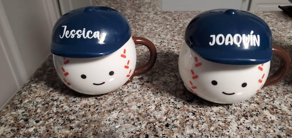 Personalized Ceramic Baseball Mug,Baseball Coach Gift,Baseball Coffee Mug,Baseball Fan Gifts,Baseball Gifts For Boyfriend,Gift for Him