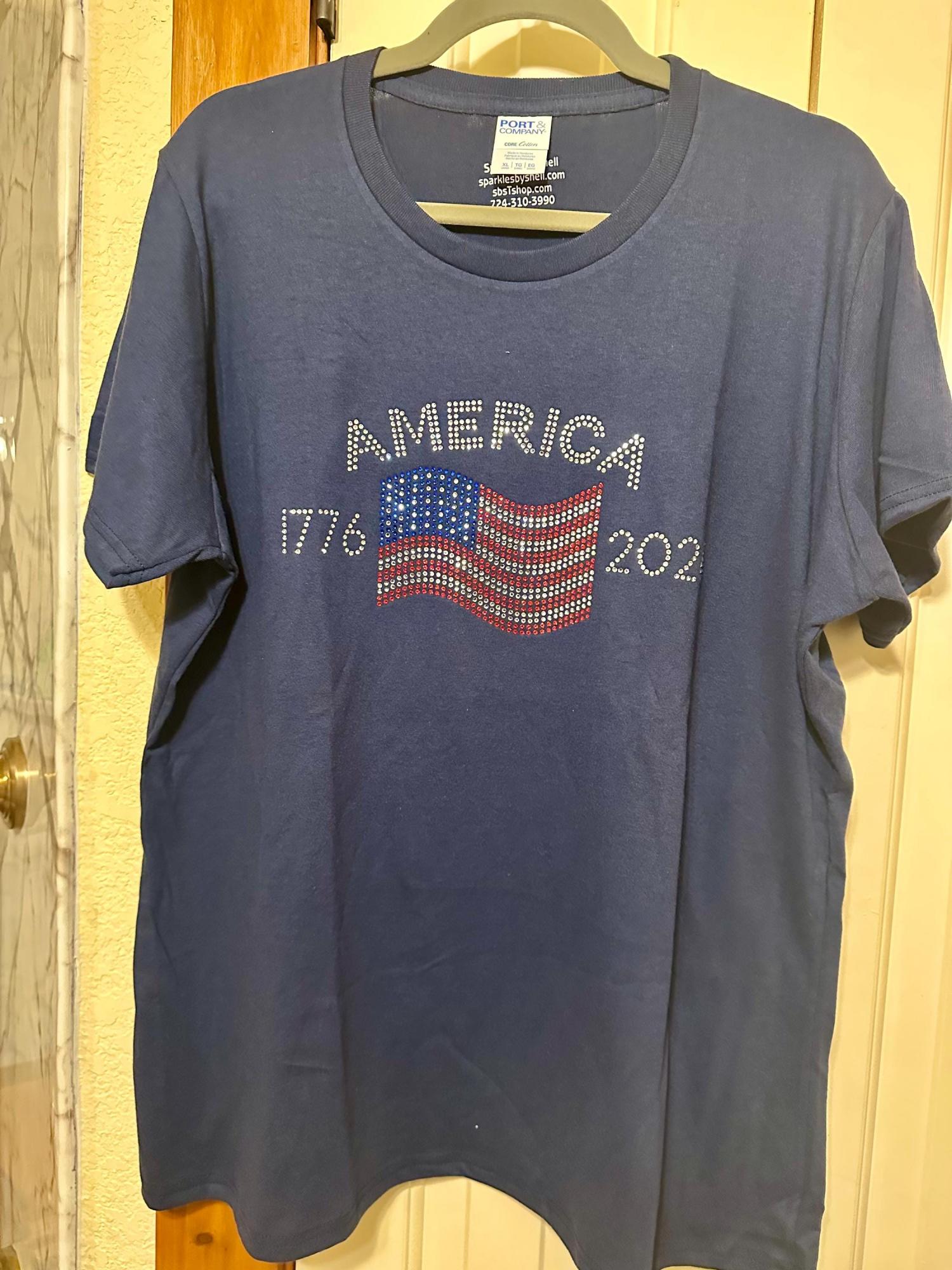 America 250th Shirt Rhinestone Flag, 1776 2026 Anniversary American Flag Ladies Tank top, Patriotic Bling Sparkly, 4th of July, USA