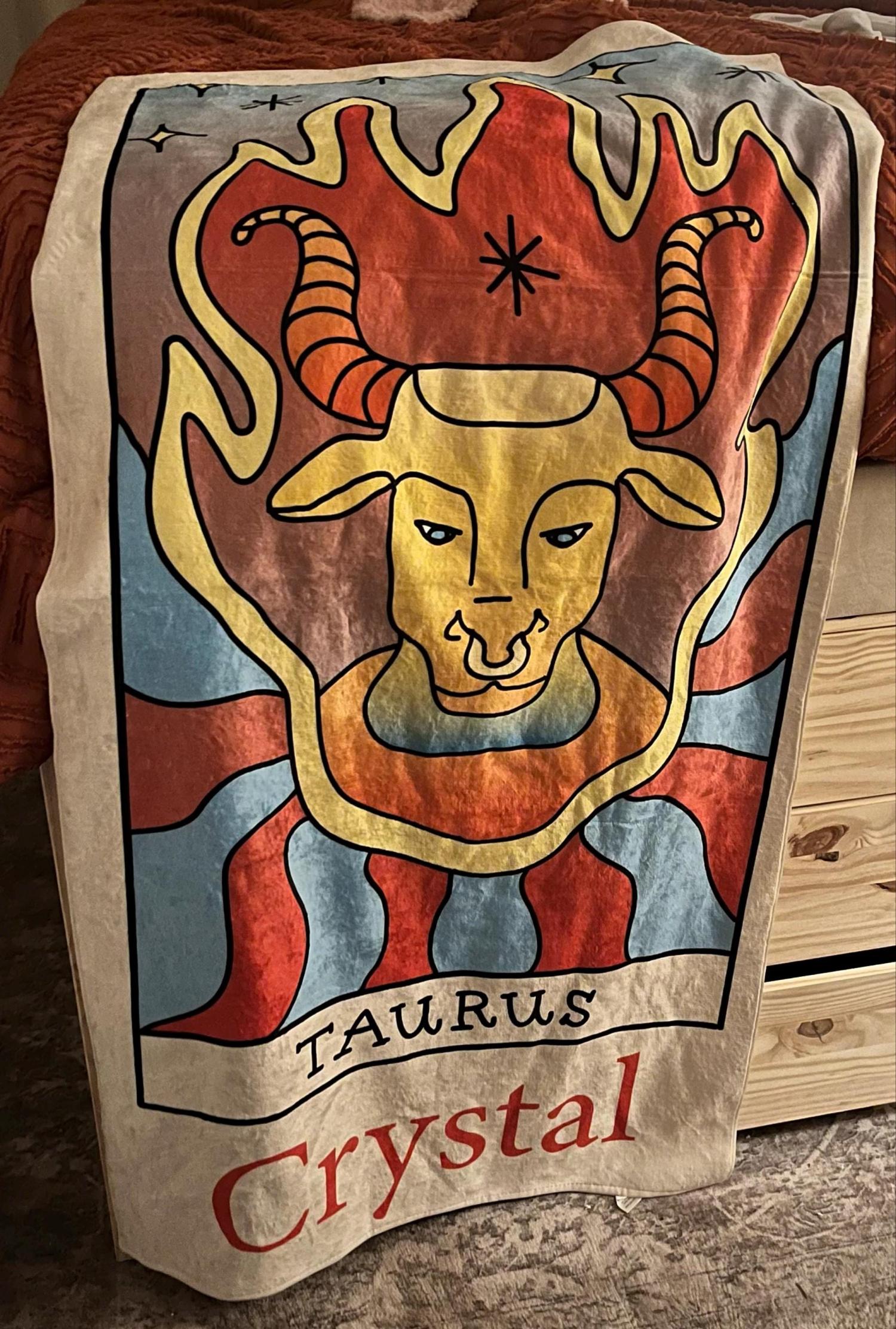 Custom Zodiac Beach Towel: Personalized Horoscope Gift