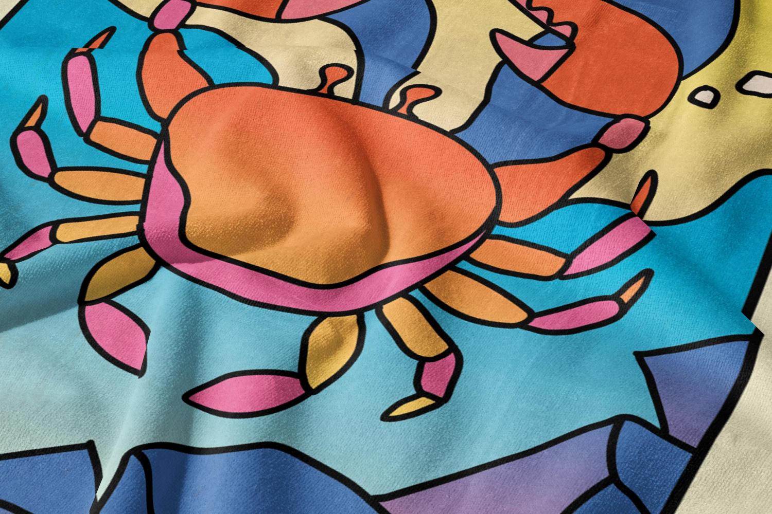 Custom Zodiac Beach Towel: Personalized Horoscope Gift