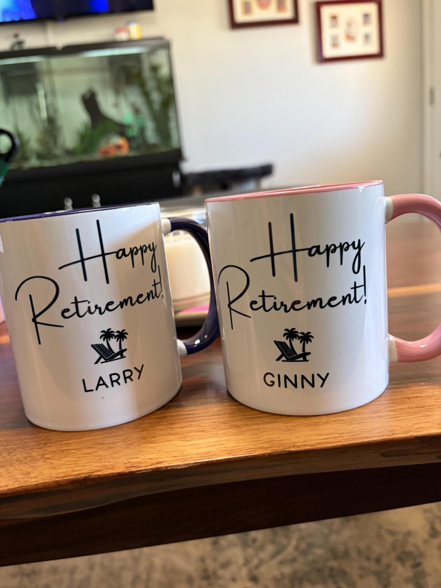 Funny Retirement Gift Personalized Coffee Mug, New Benefits Package