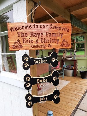 Personalized Camp sign,cottage sign,Family name camper sign, camp sign,Camping,Cabin sign, established sign