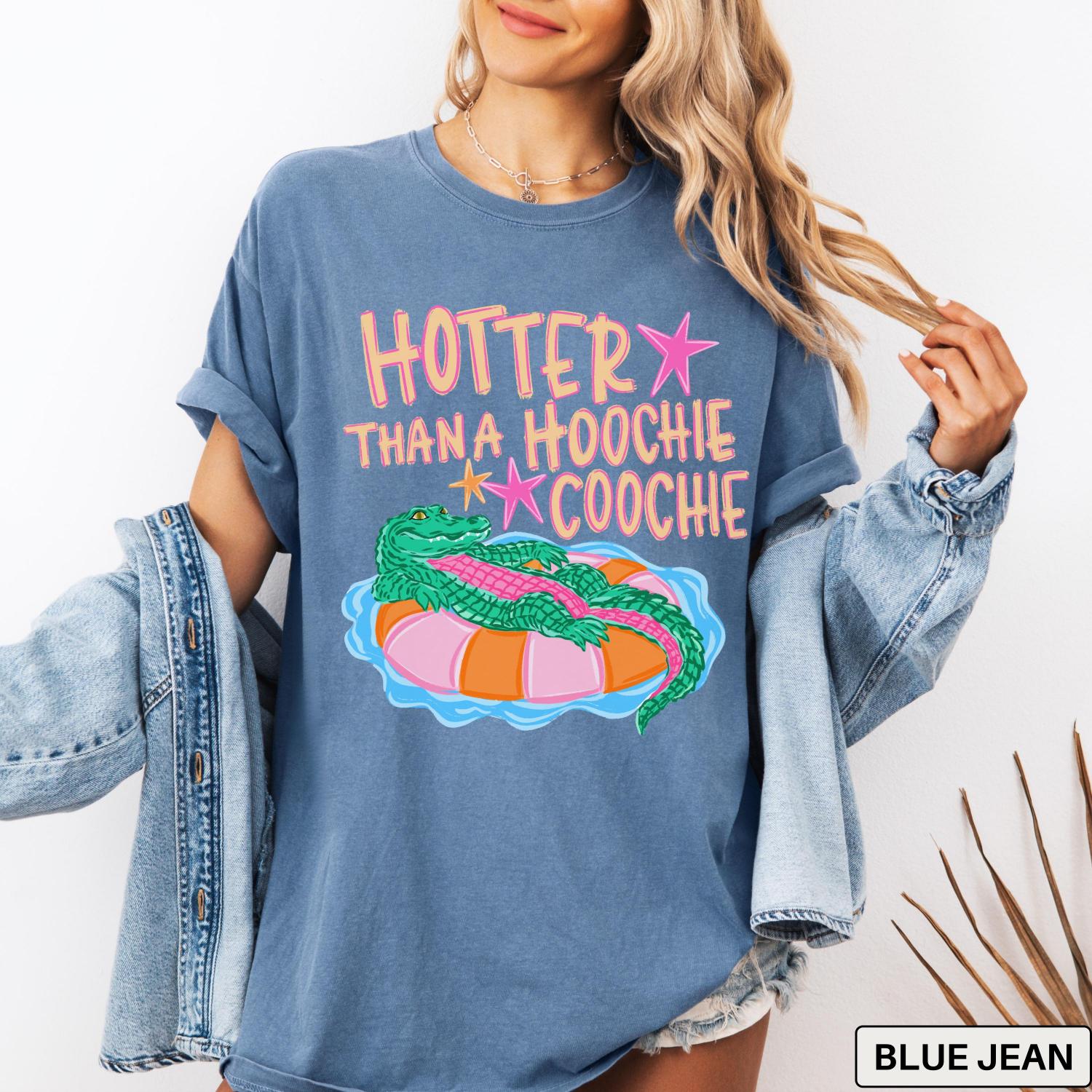 Funny Alligator Summer Tank Top Comfort Colors Retro Gator Graphic Tee Trendy Aesthetic Beach Tshirt Cute Boho Tee Vintage Style Shirt