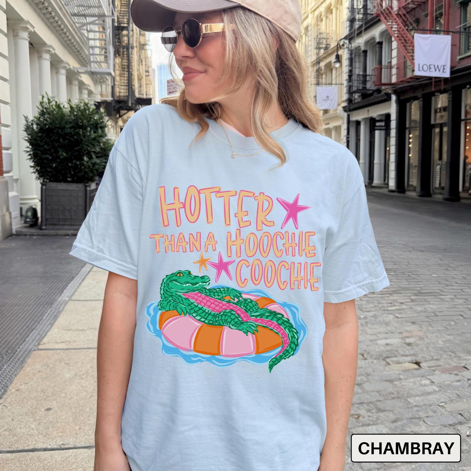 Funny Alligator Summer Tank Top Comfort Colors Retro Gator Graphic Tee Trendy Aesthetic Beach Tshirt Cute Boho Tee Vintage Style Shirt