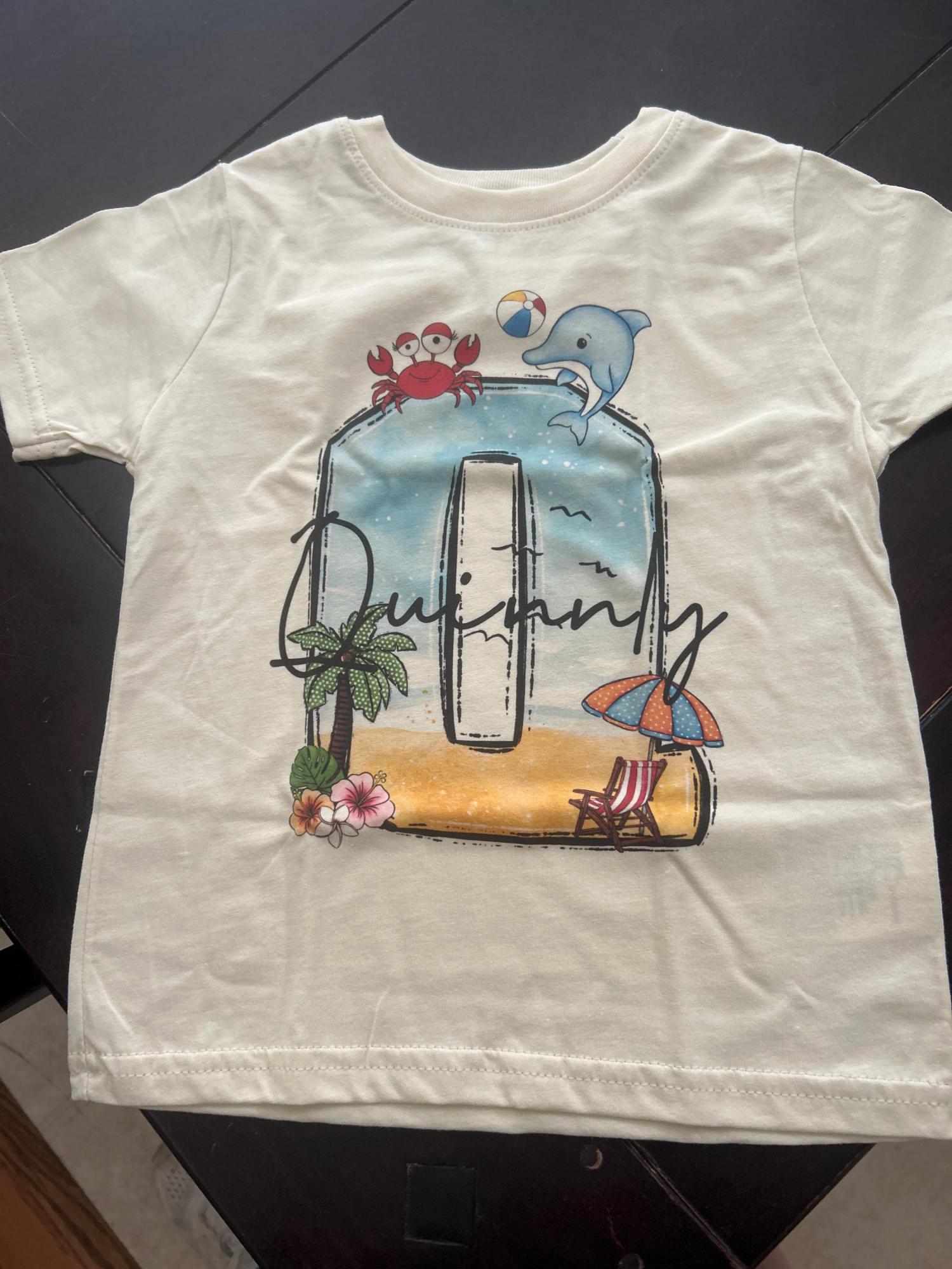 Personalized Kid Summer Shirts-Kids Vacation Shirts-Kids Beach Shirts-Custom Kid Vacation Shirts-Kid Vacation Tees-Kids Name Tee