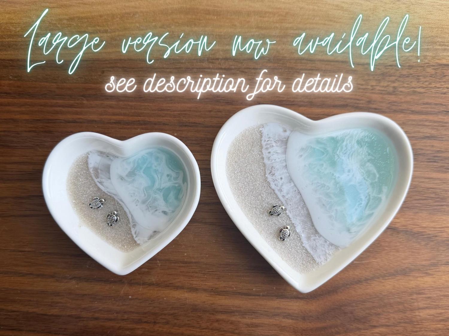 Personalized Turtle Ring Dish Custom Wedding Engagement Gift Jewelry Tray Holder