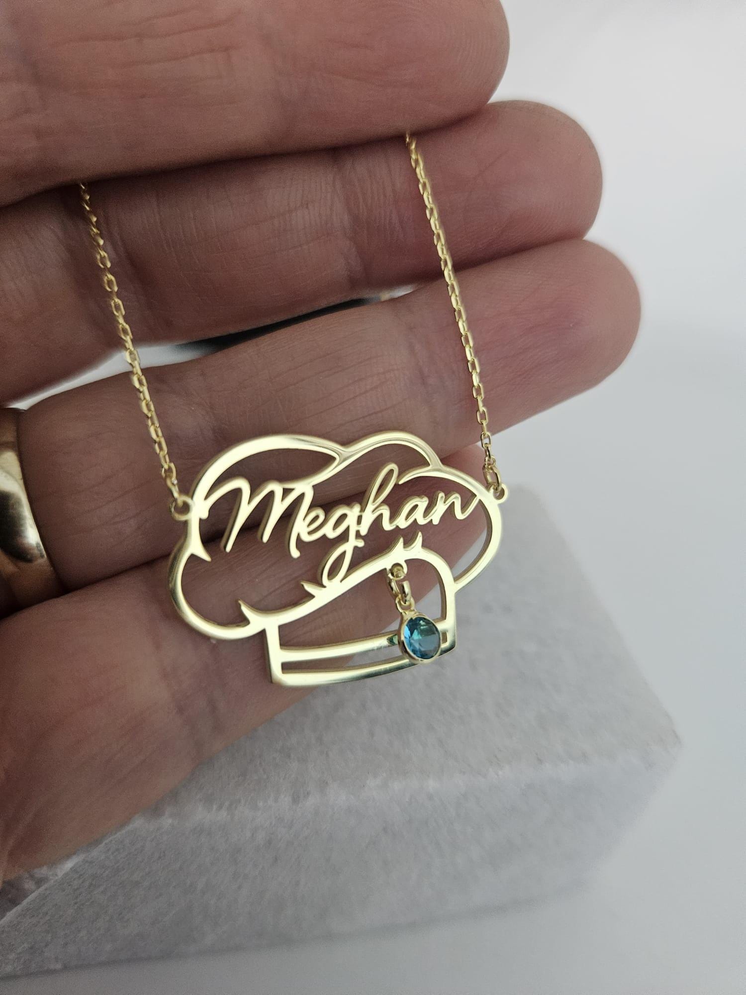 Custom Chef Hat Name Necklace with Birthstone, Gold Cooking Nameplate, Silver Kitchen Jewelry, Gastronomy Gift, Culinary School Pendant