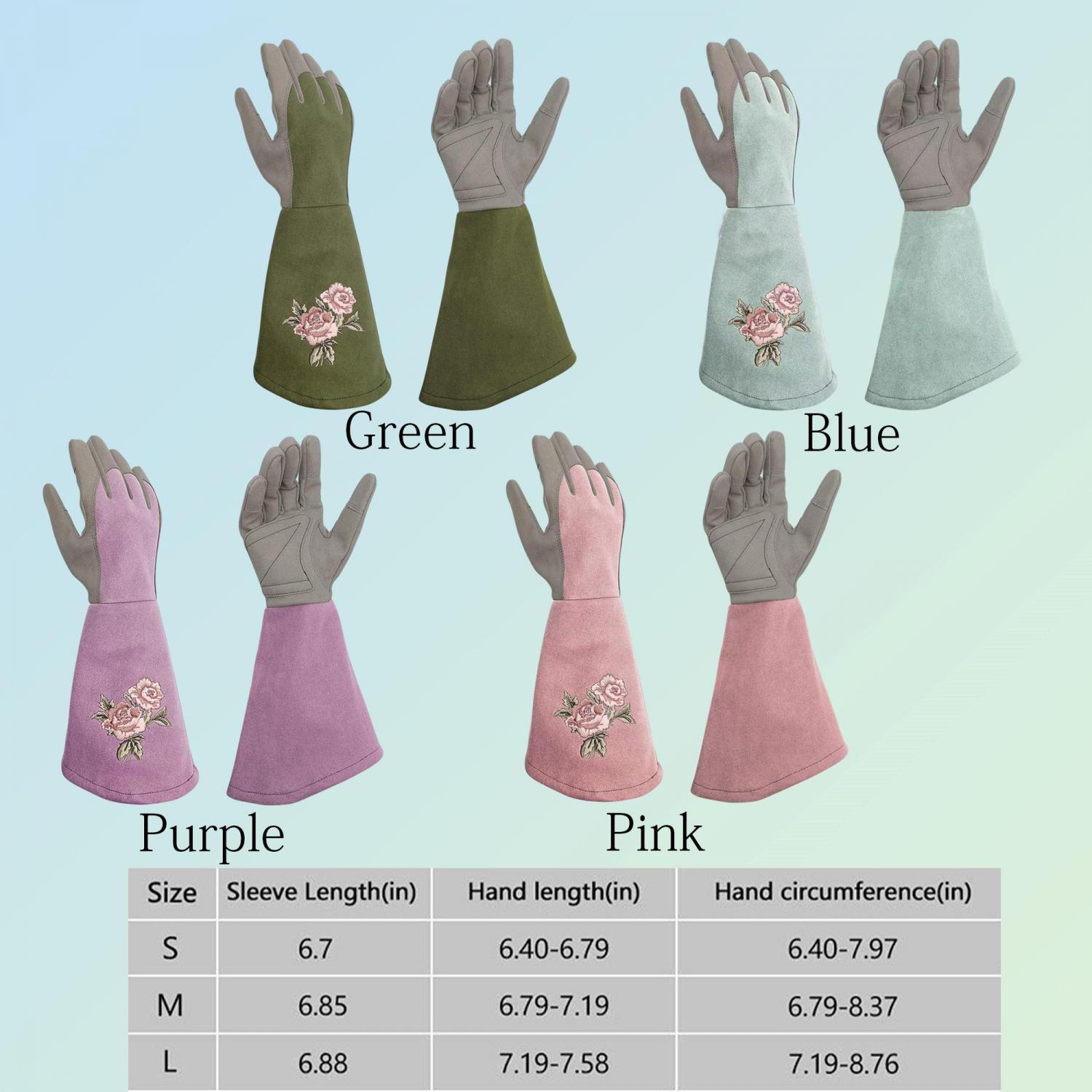 Personalized Garden Arm Saver Gloves,Garden gloves,Long Sleeve Gardening Gloves,Gardeners Gift, Mother’s Day Gift,Gift for her,ChristmasGift