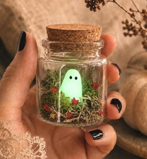 Pet Ghost in a Bottle - Glows in the Dark | Personalized Halloween Party Favors