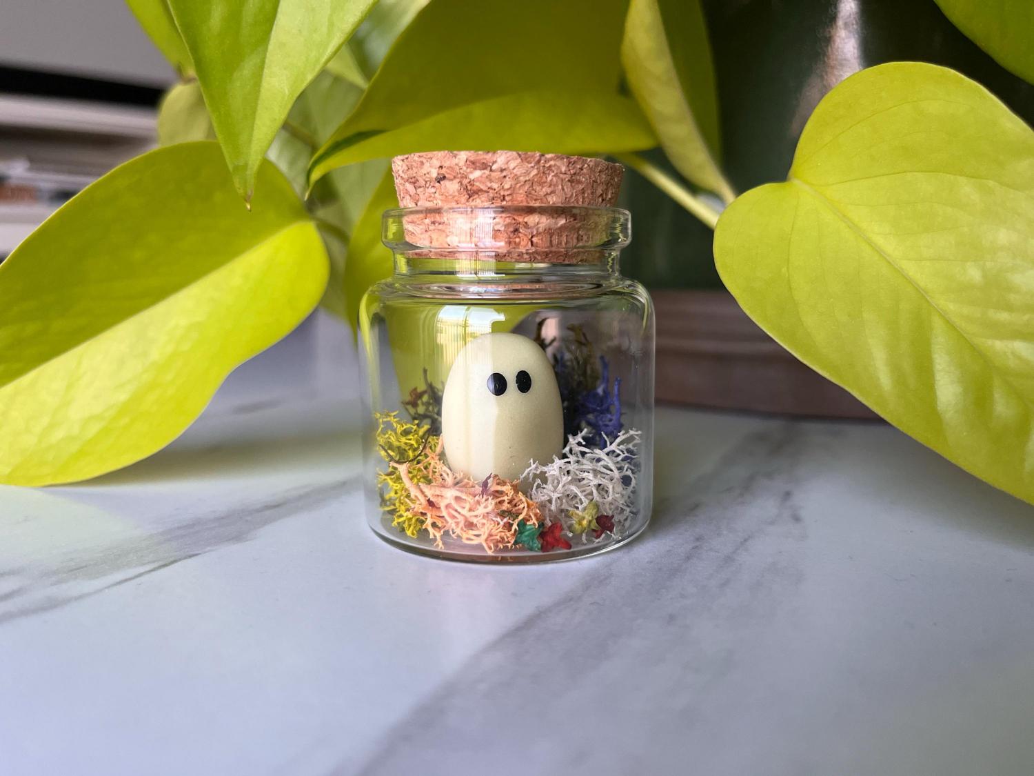Pet Ghost in a Bottle - Glows in the Dark | Personalized Halloween Party Favors
