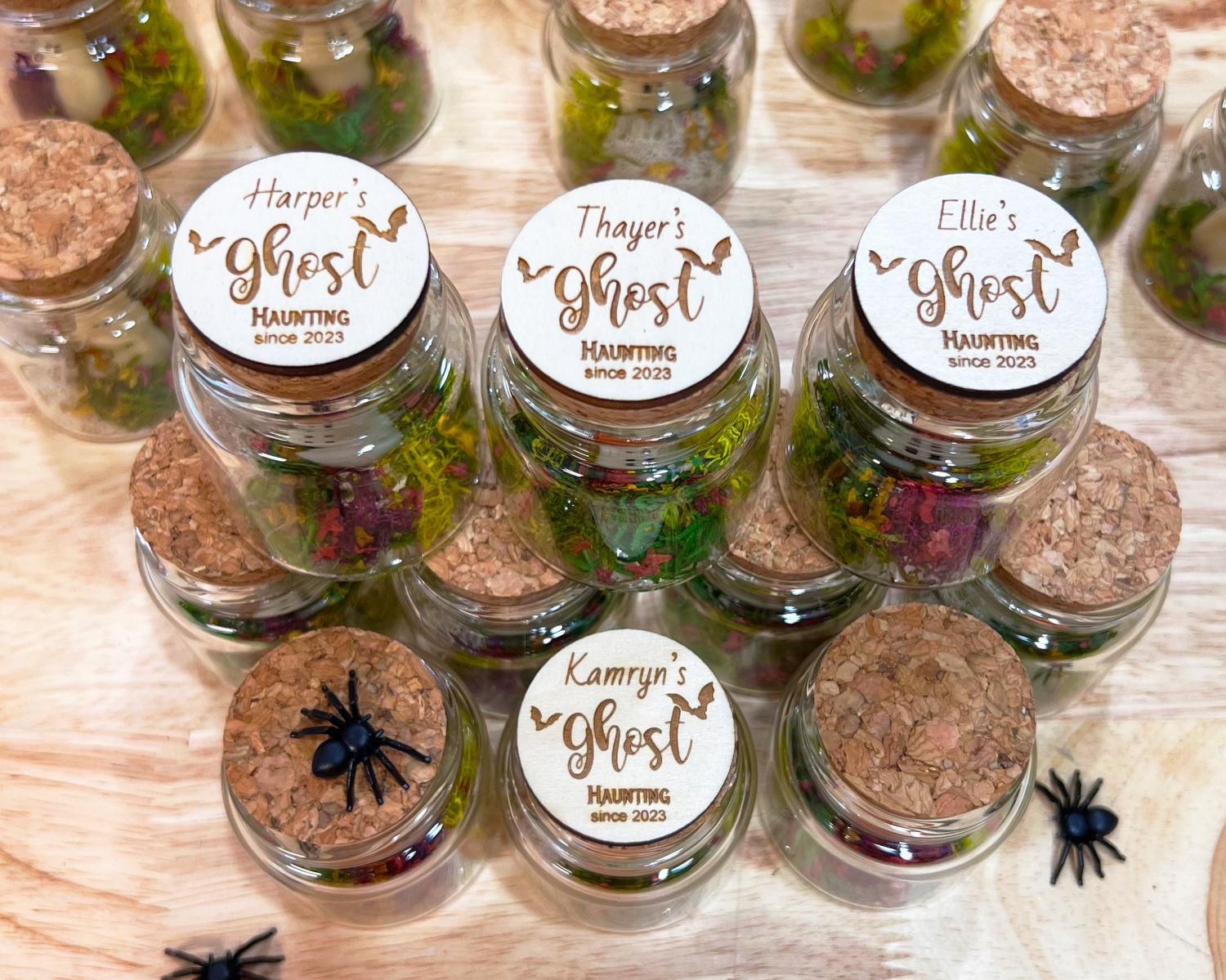 Pet Ghost in a Bottle - Glows in the Dark | Personalized Halloween Party Favors