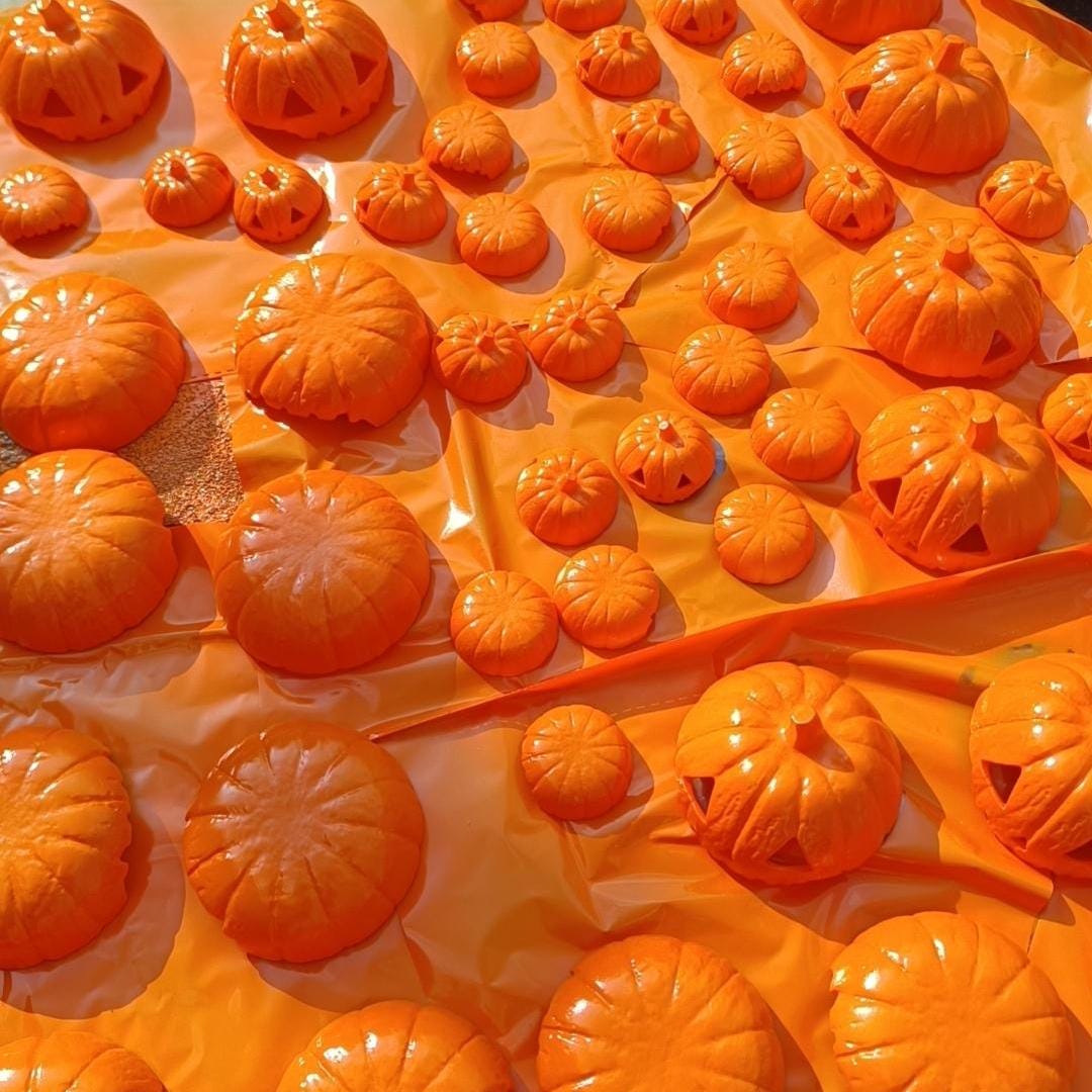 Indoor Halloween Pumpkin Lantern, Hand-Painted Halloween Jack O Lanterns, Halloween Gifts for Kids