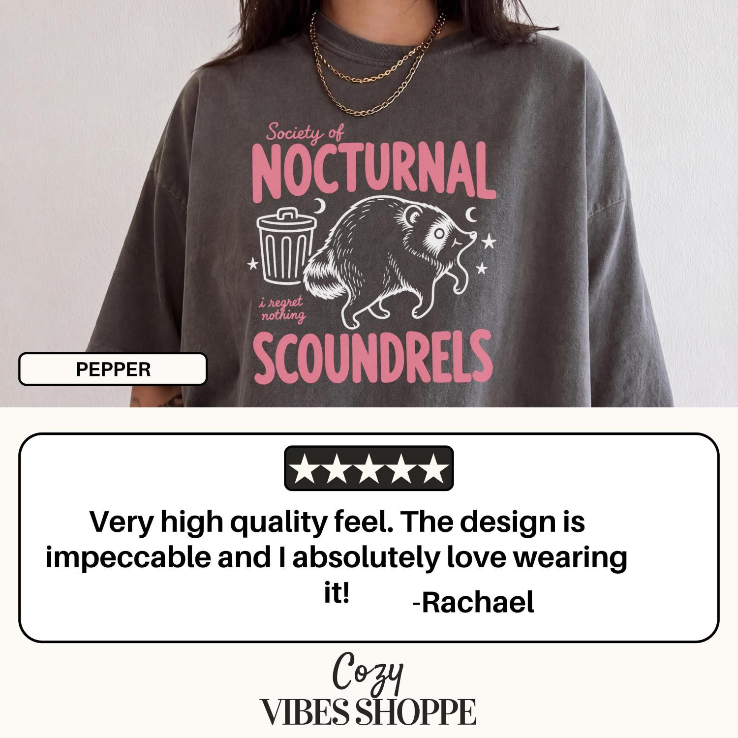 Jimothy Shirt, Viral Raccoon Seattle Cryptid, Meme Tee, Society of Nocturnal Scoundrels, Trash Panda, Sarcastic Shirt, Comfort Colors Shirt