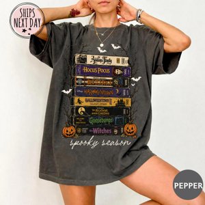 Comfort Colors® Vintage Halloween VHS Tee - Retro Spooky Season Shirt - Funny Horror T-shirt -Scary Movie Halloween Shirt
