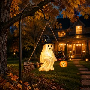 🌙Solar Ghost Hanging Light ——From Daylight Charm to Evening Glow